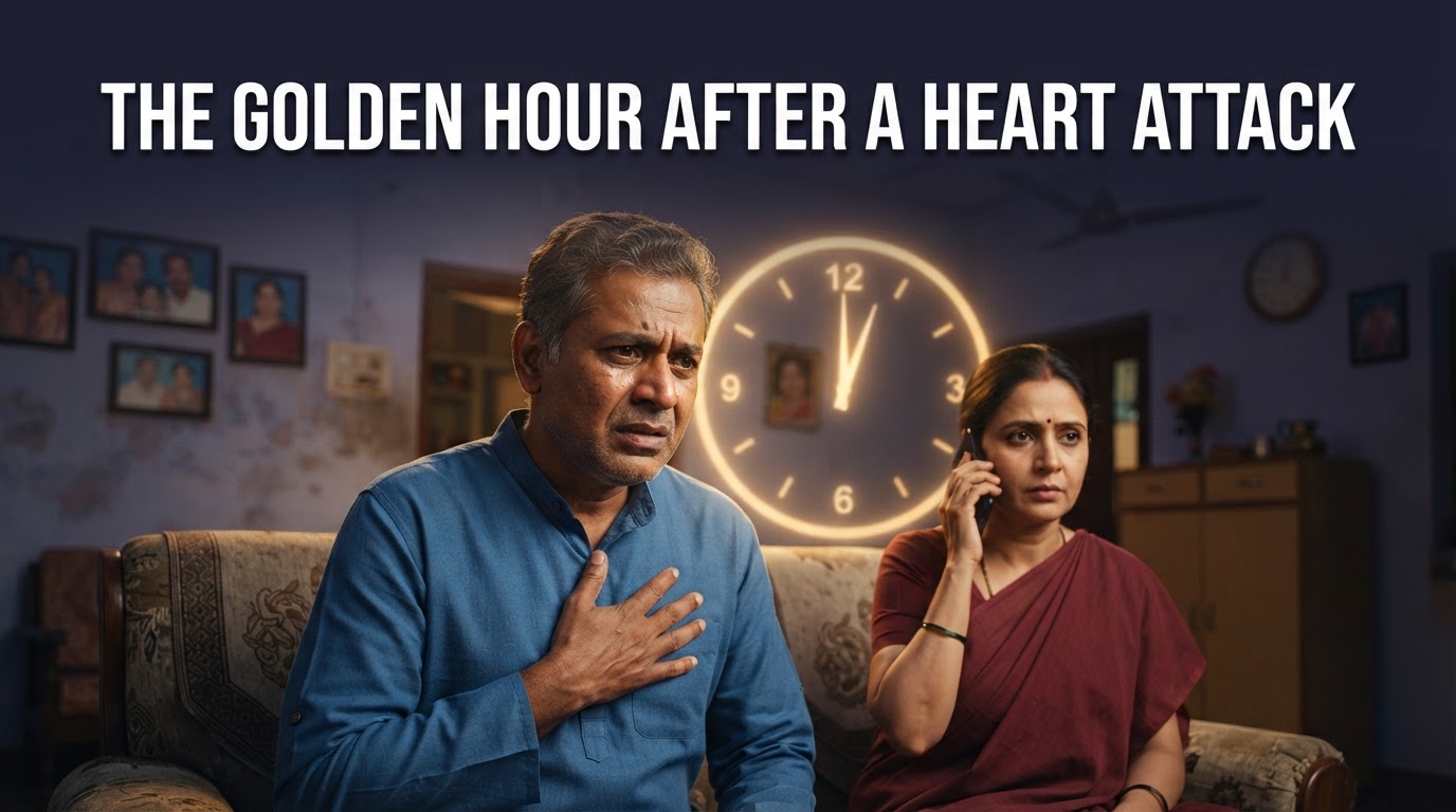 The Golden Hour After a Heart Attack: Why the First 60 Minutes Decide Everything
